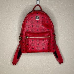 Red mini MCM Bakcpack